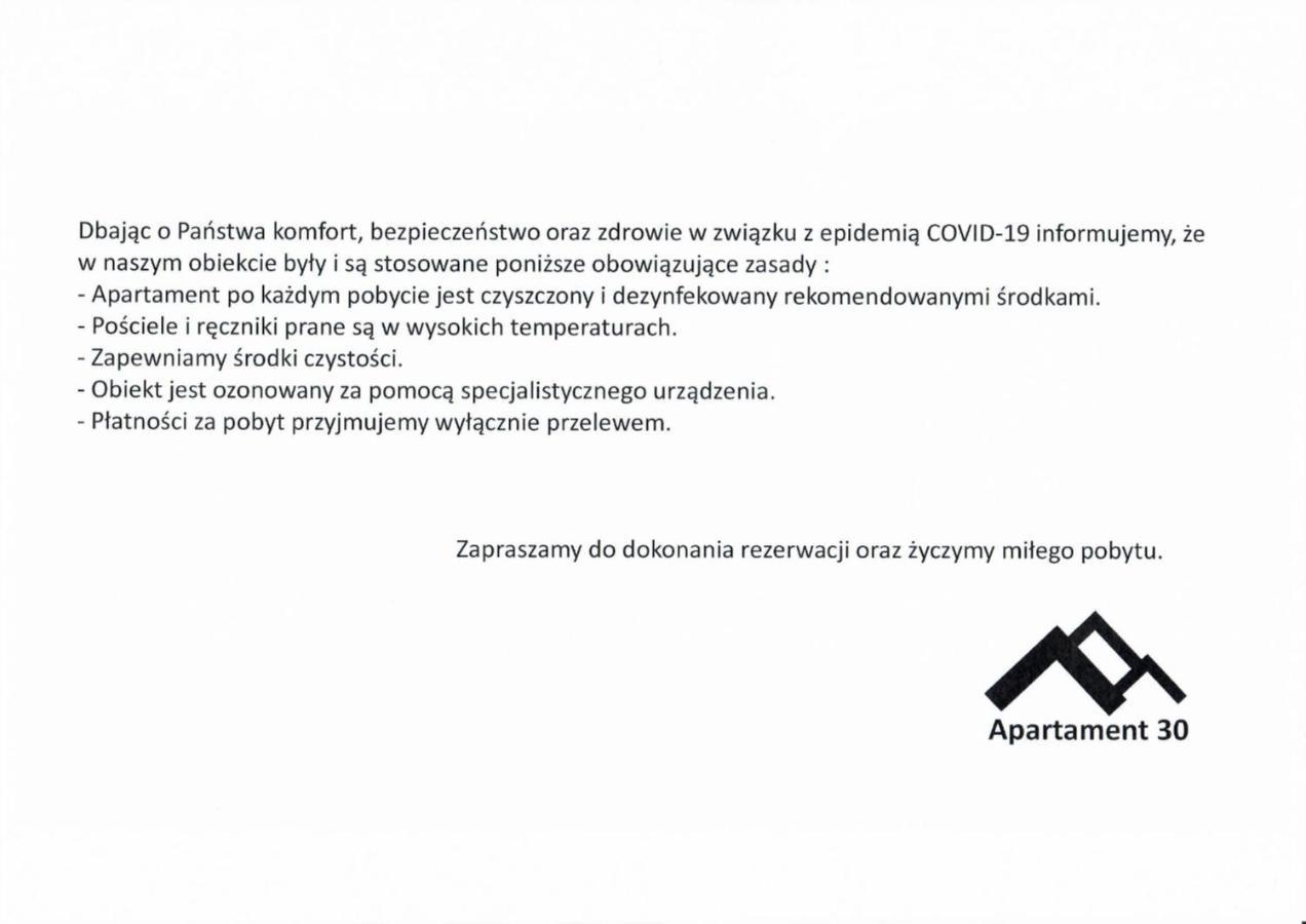 Apartament 30 Polanica-Zdrój Buitenkant foto